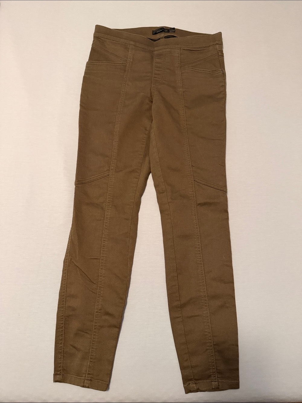 Slim Stretch Cargo Leggings - Army Green